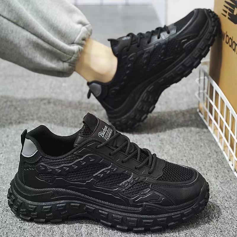 2025 Autumn Mesh Breathable and Wear-resistant Casual Shoes, Anti-skid Tire Soles, Sports Running Men's Shoes