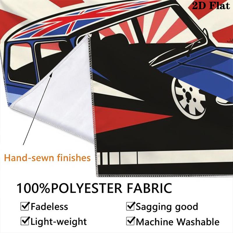 Blue car Pattern Home Decor Tapestry, Wall Hanging, Decorative RV Wall Cloth.MGT0918397