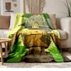 Castle in the Sky Soft and comfortable flannel Suitable for sofas living rooms outdoor camping travel and also makes a great anniversary gif