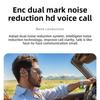The New Wireless Bluetooth Headset Does Not Fit The Ear Hanging Sports Driving Dual-wheat Noise Reduction Ultra-long Endurance