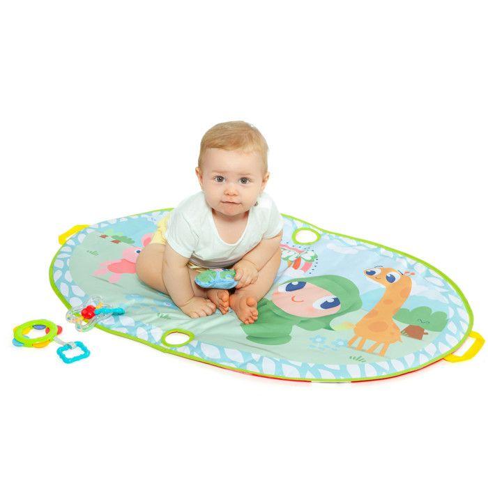 Очень Музыкальный Развивающий Коврик с Дугой для Малыша. 3 игрушки. Гаси Луз Мольто