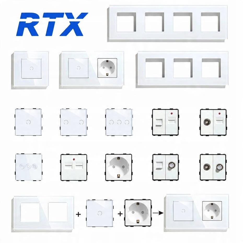 Wall socket USB module 2x 3A RTX SH system