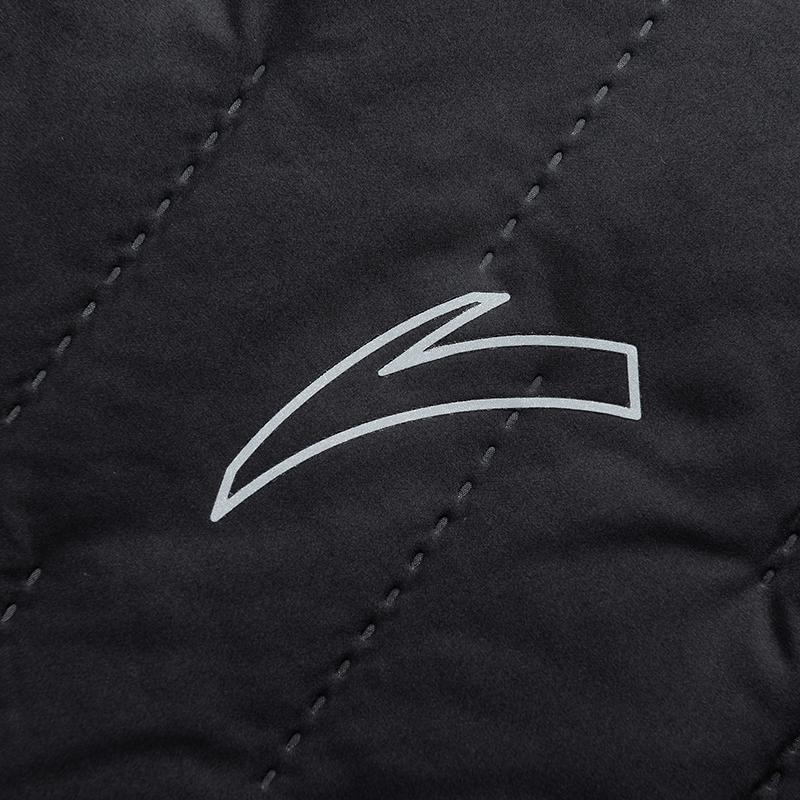Men's ANTA Variety Training Collection Jackets Men's Black Stand Collar Moderate Straight Fit