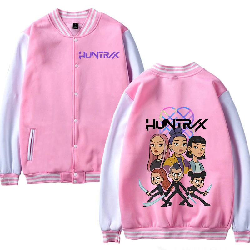 European and American trend witch hunting group Korean version casual hoodie women's plus size baseball jacket autumn and winter coat 5992 KTB