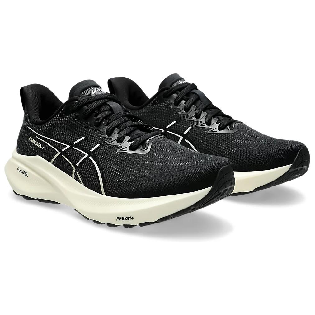 Asics GT 2000 13 Black White Women Sneakers 1012B666-003