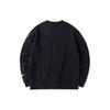 ANTA Life Collection Sweatshirts Men's Black Crew Neck Moderate Regular 152328701-1