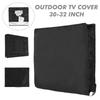 Universal Outdoor TV Protector Multiple Sizes - Waterproof Dustproof Cover for Patio
