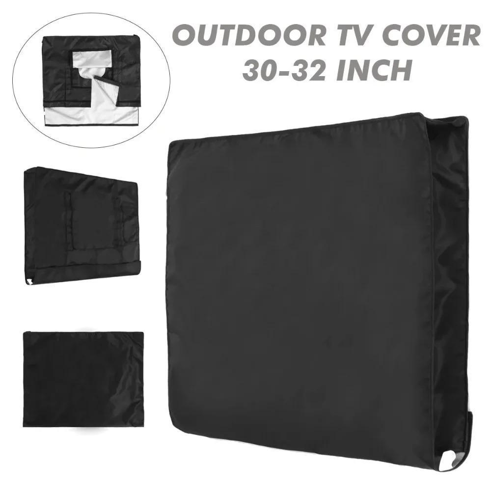 Universal Outdoor TV Protector Multiple Sizes - Waterproof Dustproof Cover for Patio