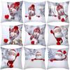 Наволочки с рождественской тематикой Аксессуары для автомобиля Офис Санта-Клаус Гостиная Диван Домашние наволочки