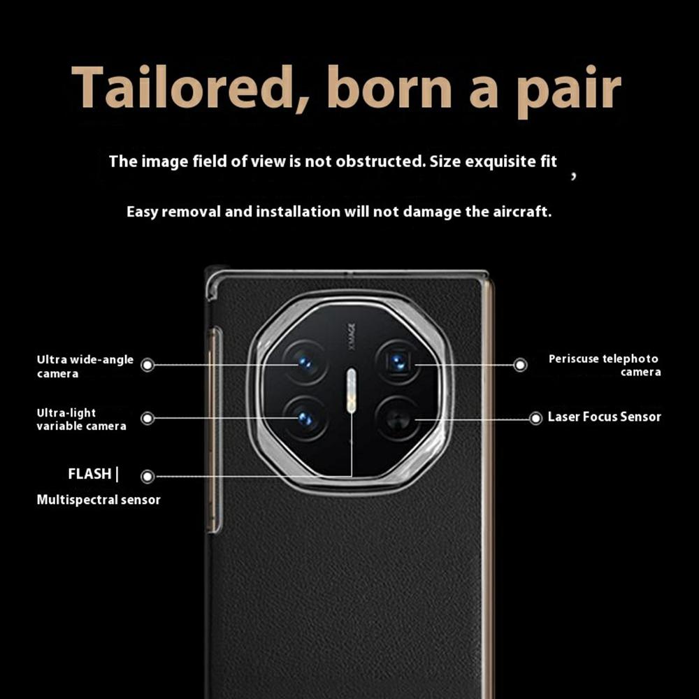 Для Huawei Mate XT Ultimate Чехол Подставка PU Кожа+ПК Задняя Крышка Телефона