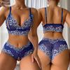 Sexy Bras Lingerie Set Underwear Women Sexy Panties Exotic Lingerie New Transparent Lace Open Crotch Porno Erotic Costumes
