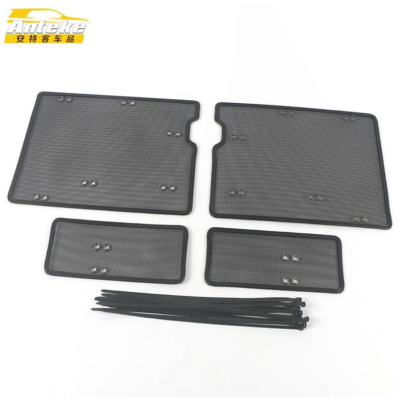 Middle Screening Mesh Front Grille Mesh For Hyundai Palisade Front Grille Net Cover Stainless steel Accessories