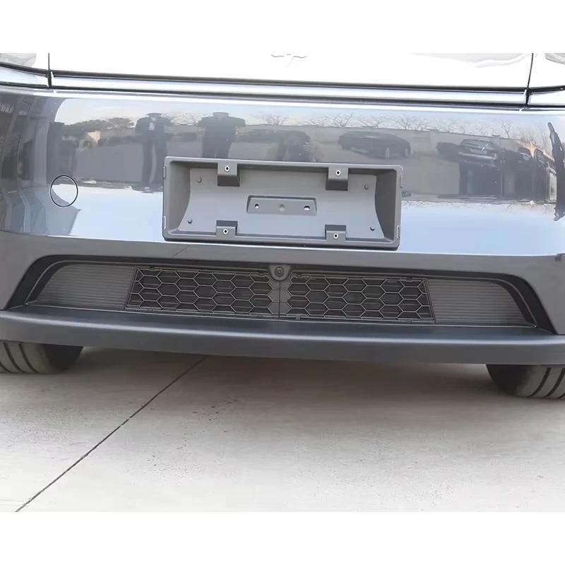 Для Tesla Model Y Juniper 2025 2026 Решетка переднего бампера Сетка Впускное отверстие Вентиляционная крышка Защитные решетки Защита Аксессуары от насекомых