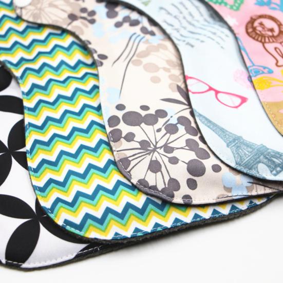 Менструальные прокладки из бамбукового хлопка, многоразовые, моющиеся, гигиенические прокладки большого размера