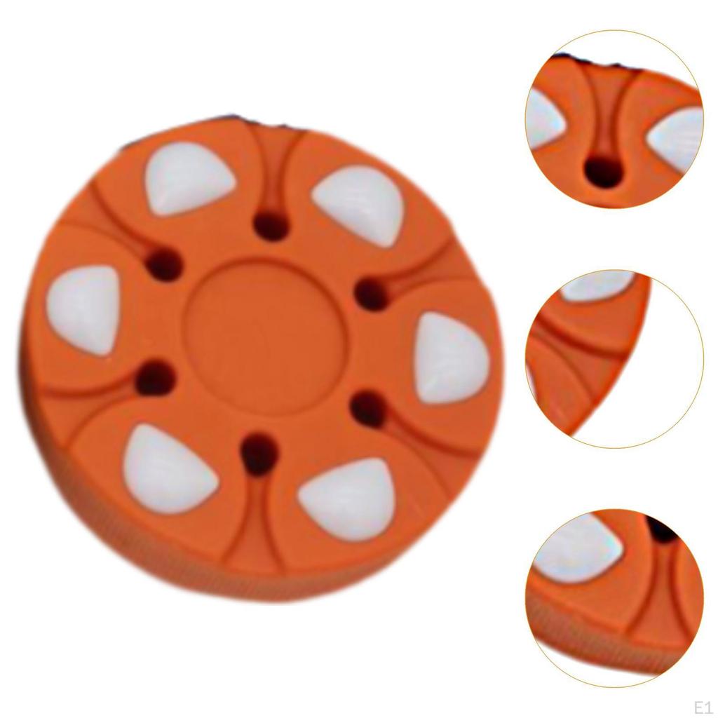 Хоккейная шайба для роликовых видов спорта, портативный тренировочный мяч для тренировок на открытом воздухе