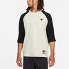 Nike Raglan Sleeve T Shirt Unisex Heather Gray DV1726-050