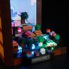 Набор для самостоятельной сборки светодиодной подсветки для Lego Minecraft 21265: верстак, конструктор, игрушка, декоративный набор, регулируемые аксессуары для освещения.