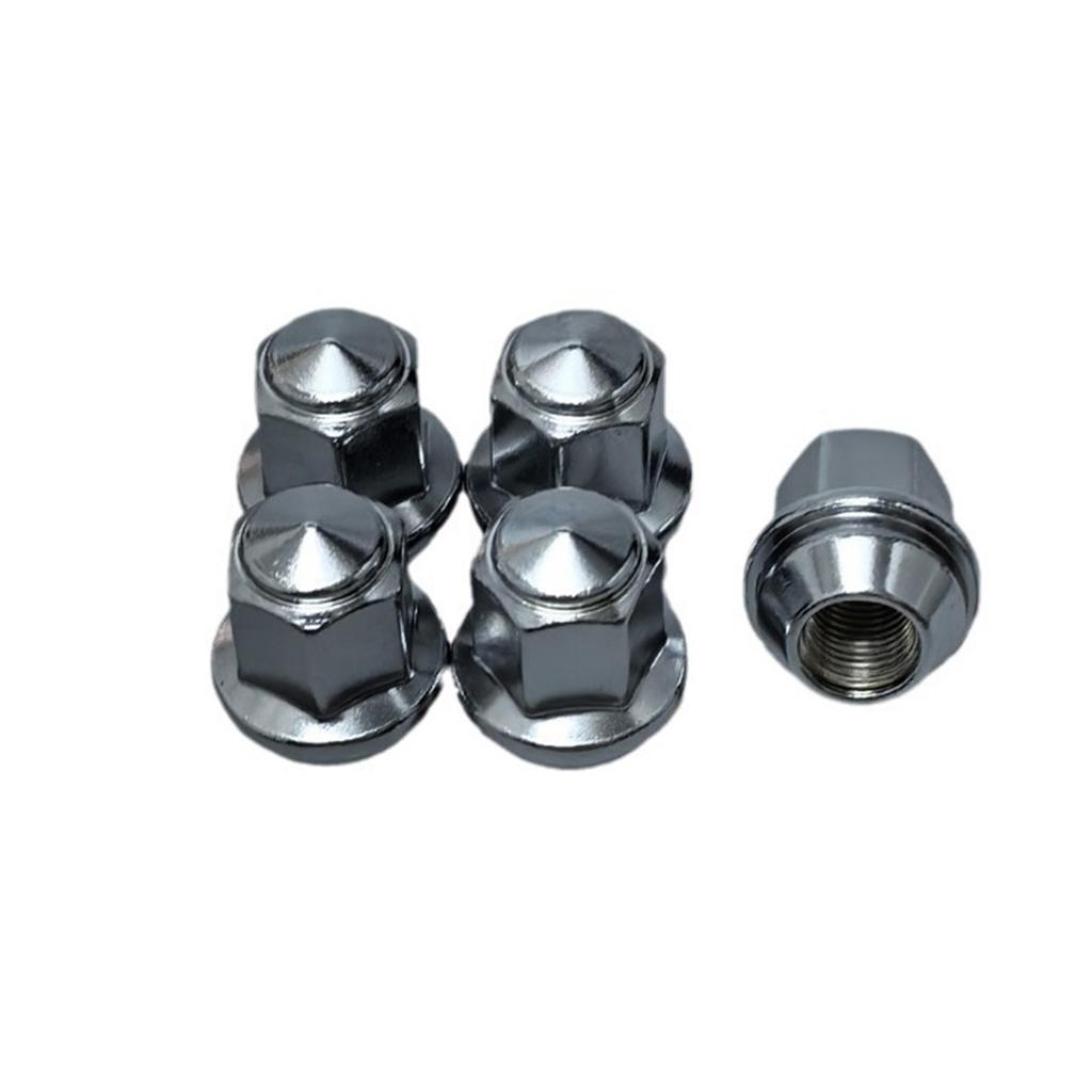 M14x1.5 Wheel Lug Nuts for Ford Mustang Edge Taurus for 2013 Dodge Durango High Strength Steel Hub Bolts 5/10pcs Anti-Rust