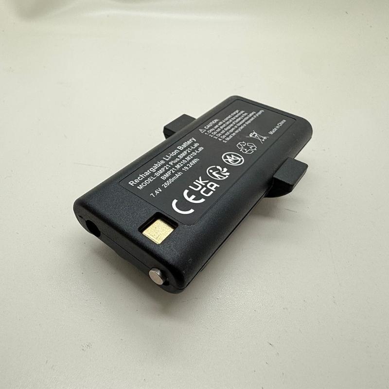 Аккумулятор Li большой емкости для принтеров этикеток M210, BMP21Plus, BMP21LAB, BMP21, IDPAL, LABPAL, поддержка быстрой зарядки