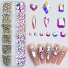 1 Box Sparkling Nail Rhinestones Create Stunning 3D Nail Art with Shiny Faux Crystal Charms for DIY Nail Designs