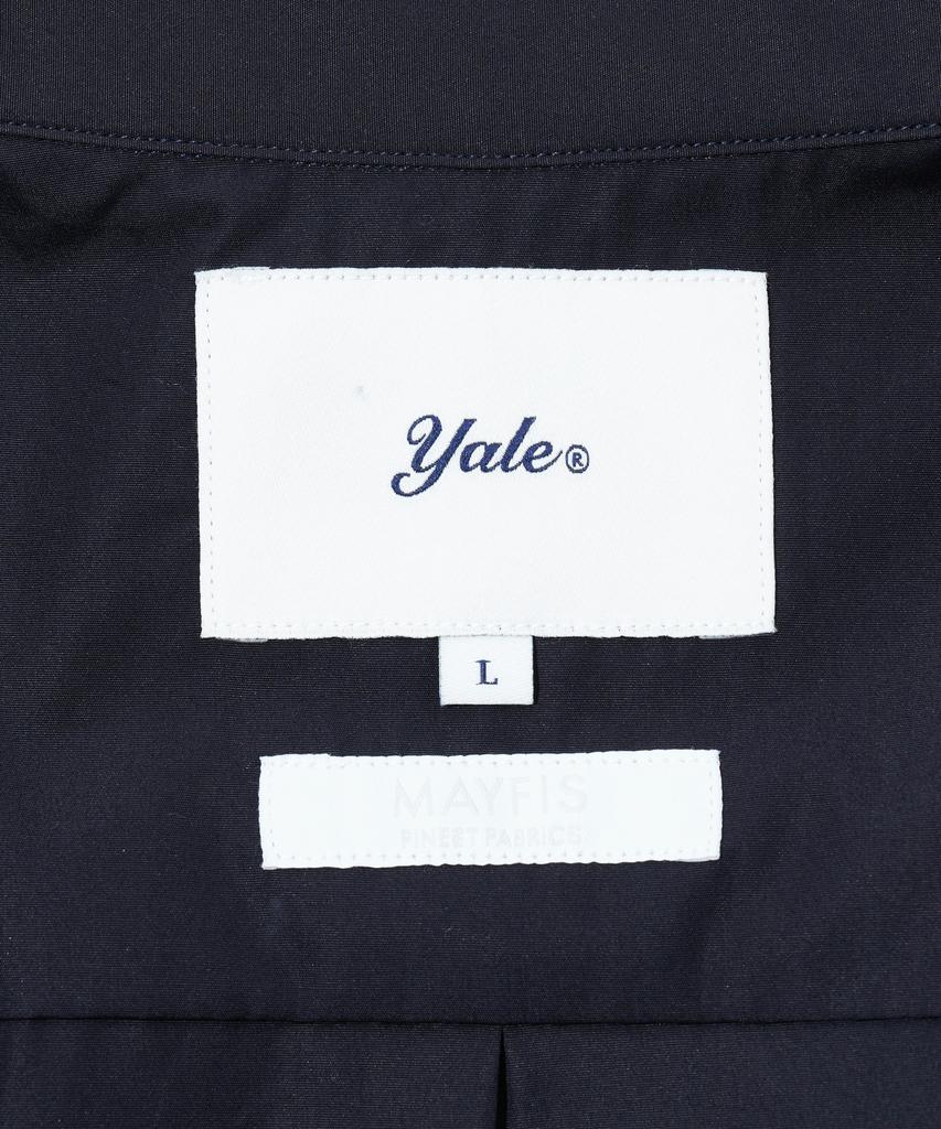 YALE 120S Деловой карманный рубашка с высоким содержанием нитей Темно-синий