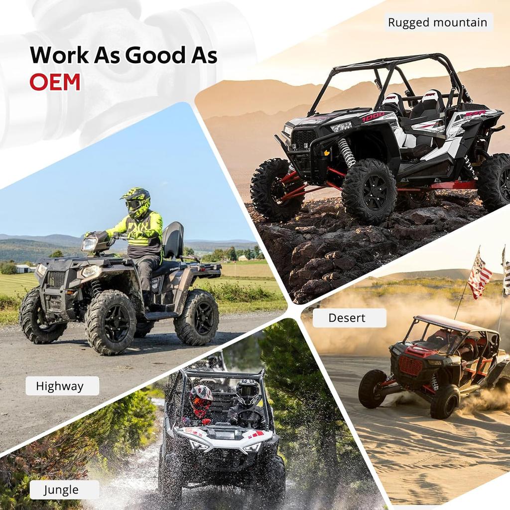 Передний карданный вал крестовина 2шт для Polaris RZR Ranger Sportsman General 1000 900 800 700 570 500 OEM# 215 2203703 3235500 3235616 3260104