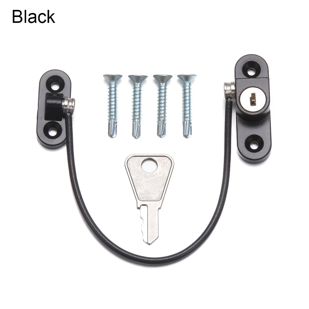 Детская безопасность Детская безопасность Дверной замок Оконный тросовый замок Ограничитель Провод Домашний замок