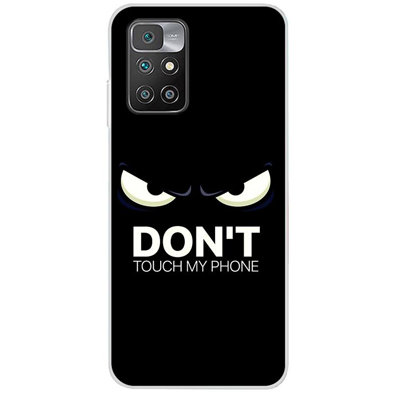 Чехлы для Redmi 10, силиконовая задняя крышка, чехол для телефона для xiaomi Redmi 10, 2022, мягкая сумка, 6,5 дюйма, глобальный чехол, бампер из ТПУ, новинка