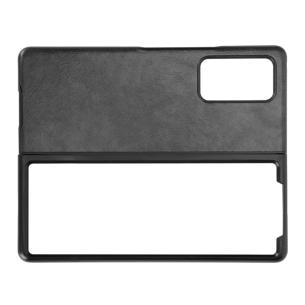 Mobile Phone Leather Case Cover for Samsung Galaxy Z Fold 2 Protective Cover AntiFall Case(Black )