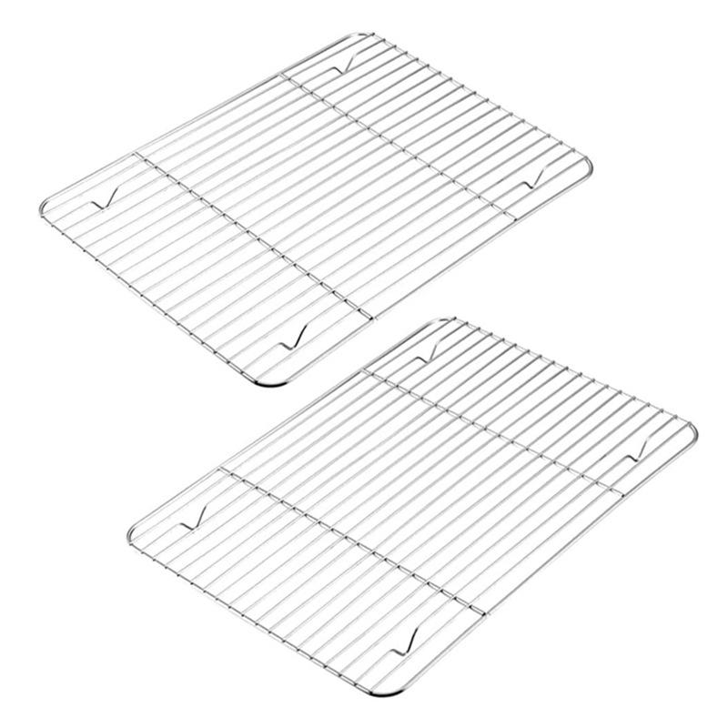 1 шт. нержавеющая сталь проволока печенье хлеб торт охлаждение стойка антипригарная выпечка пицца барбекю противень полка кухонные принадлежности для выпечки