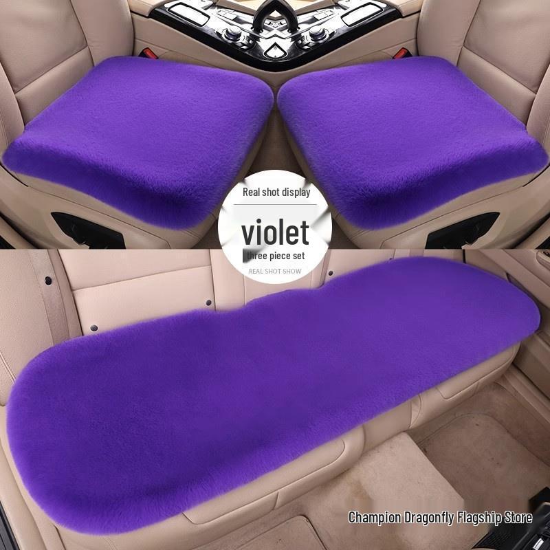 Плюшевая зимняя подушка на сиденье автомобиля для Volkswagen Jetta, Bora, Lavida, Sagitar, Santana, Passat