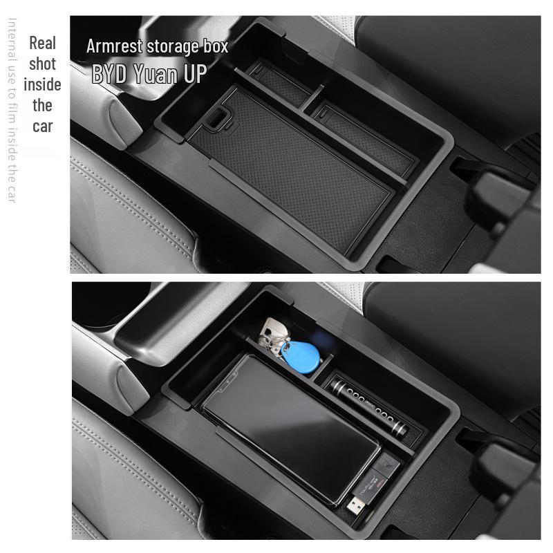 Adjustable Armrest Storage Box for Car Interior Accessories
