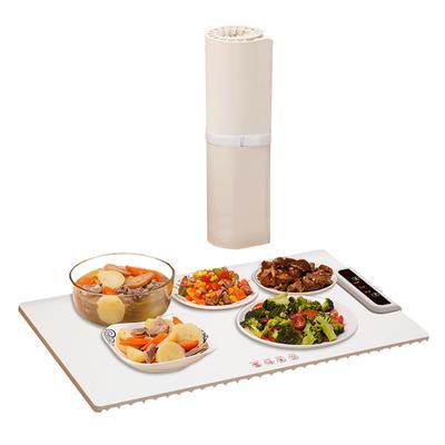 Настольная термоплита, горячая плита, пищевая изоляционная плита, электрический нагревательный лоток, складная многофункциональная пищевая изоляционная плита, регулируемая температура 10