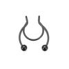 Fashion Colorful Fake Septum Stainless Steel Jewelry Non Piercing Nose Ring