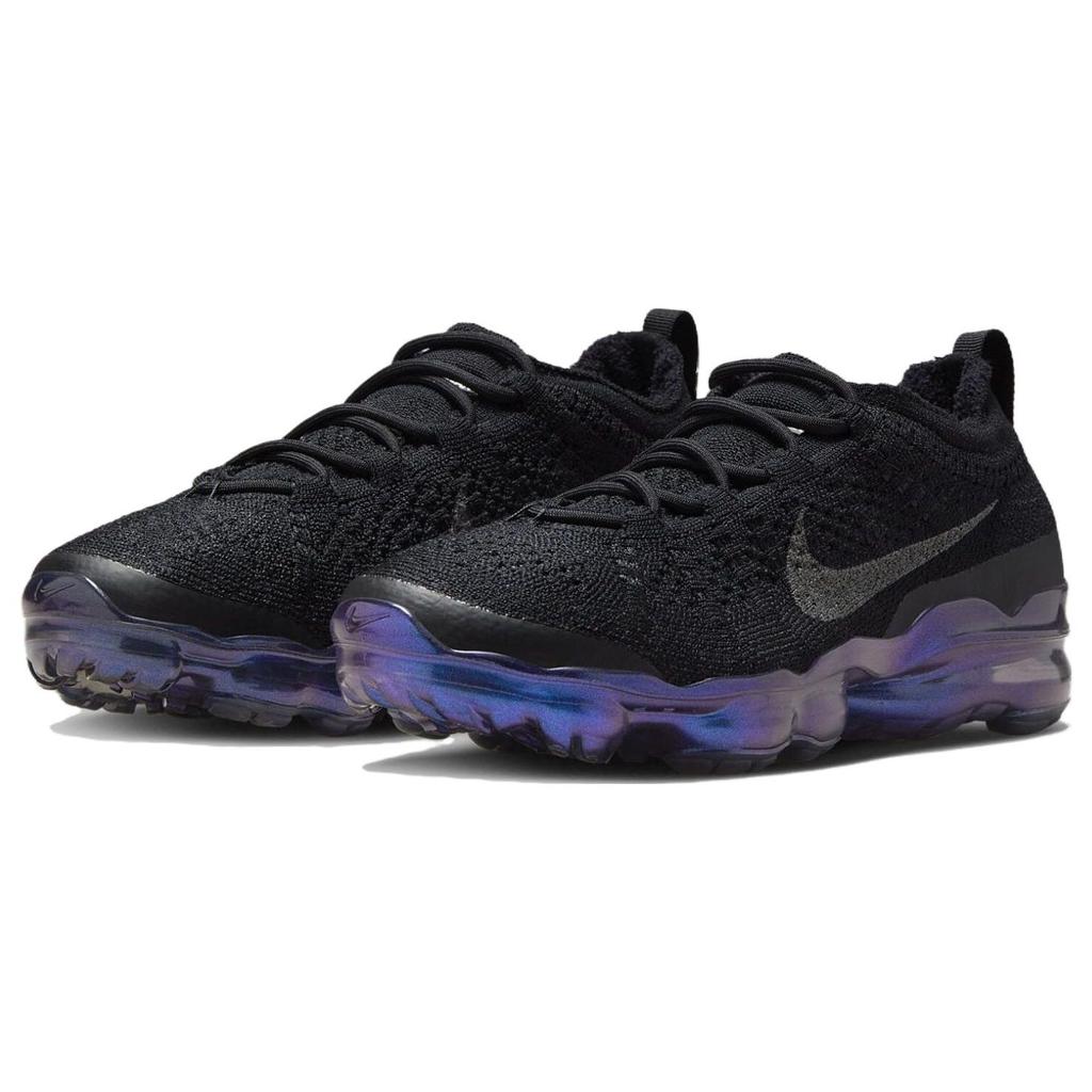 Nike Air VaporMax 2023 Flyknit Черные переливающиеся женские кроссовки Металлик-Серебристый Многоцветный FD3148-001