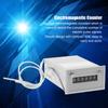 6 Digit Pulse Counter CSK6‑NKW 6 Digit Electromagnetic Pulse Counter AC220V / AC110V / DC24V / 12V Electromagnetic Counter 1