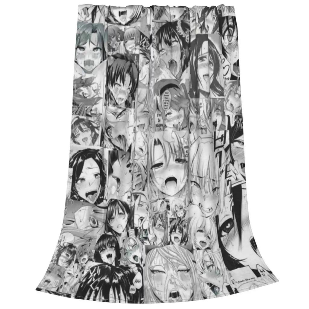 Aygo Hentai Anime Face All Sizes Soft Cover Blanket Home Decor Bedding Aygo Hentai Anime Girl