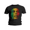 Bob Marley Unisex Adult Face Cotton T-Shirt
