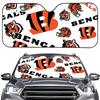 Алюминиевая фольга для защиты от солнца в машину Cincinnati Bengals: Теплоизолирующий блок для лобового стекла