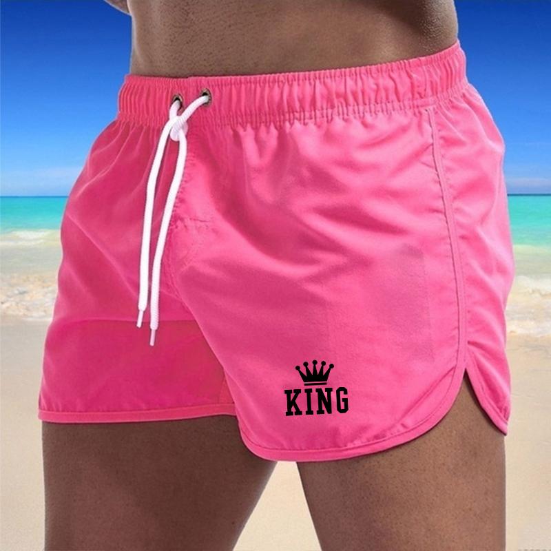 Surf Men Swimsuit Beach Seaside Casual Men's Shorts Drawstring Ventilate Running  Summer Hot Sale Daily Gym Clothing