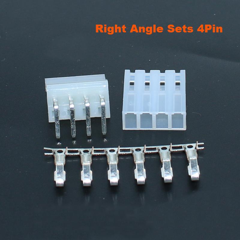 20Sets CH3.96-2Pin 3/4/5/6Y/A/T 20pcs Straight Vertical Male Pin Wafer+ 20pcs Female Housing + Terminal PCB to Wire Connector