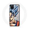 Samsung Galaxy A12 Case Anime Dragon Ball Goku Blue Hair