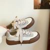 2024 New Women's Vulcanize Shoes Retro Korean Style All-match Platform Casual Comfortable Sneakers Fashion Spring Autumn