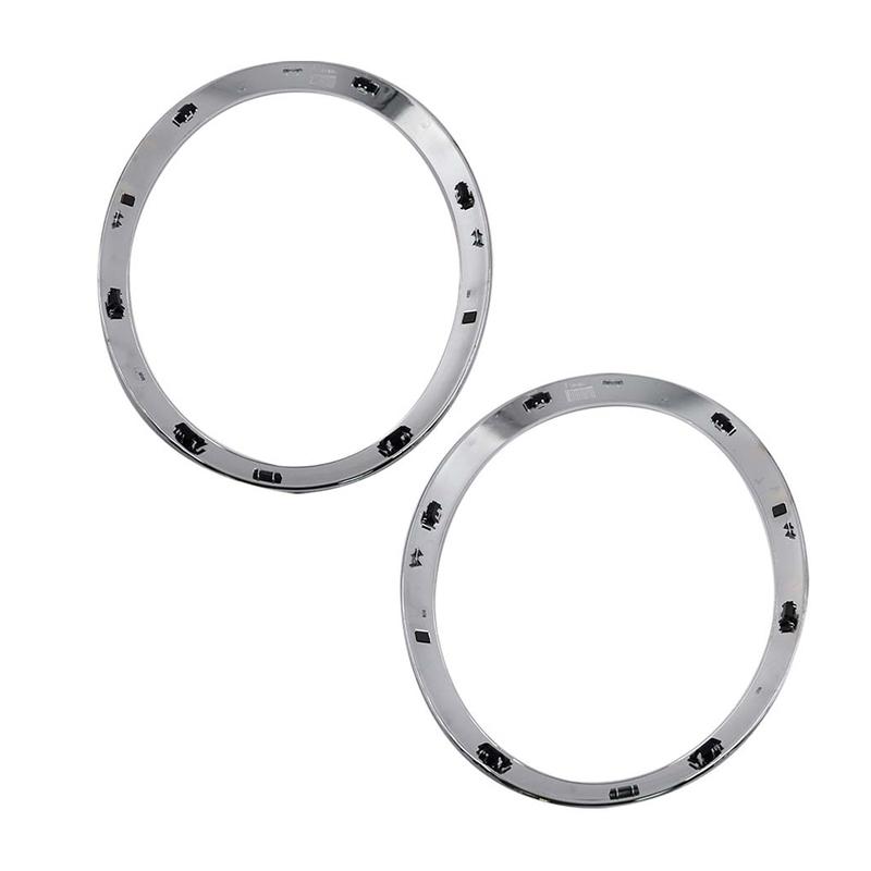 2Pcs Front Lamp Frame Headlight Trim Ring For Mini Cooper F55 F56 F57 51137300631 51137300632 51712355791 51712355798