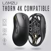 Игровая мышь Lamzu Thorn, угольно-черная, легкая, 52 г, 26000 точек на дюйм, Lamzu Thorn