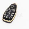 ТПУ Для Ford B-Max C-Max II S-Max Kuga II Ecosport Fiesta IV Focus III Galaxy Fusion Mondeo IV и т.д.. Чехол для ключей автомобиля Брелок