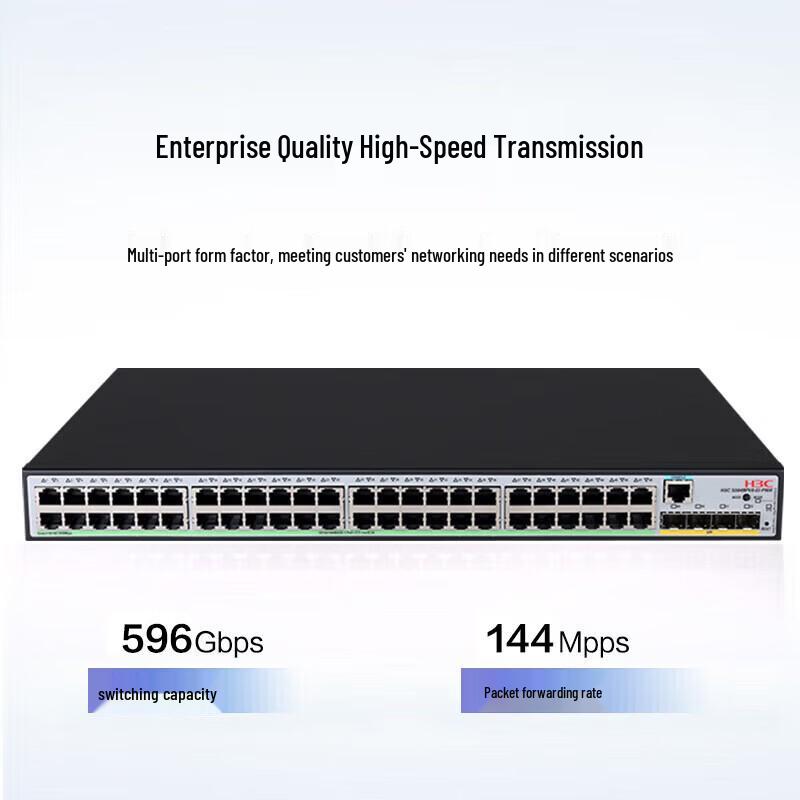 H3C S5048PV6-EI-PWR Gigabit POE Network Switch