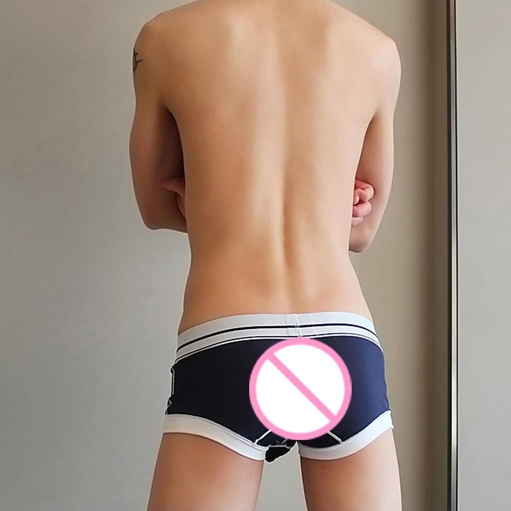 Эротическое нижнее белье для мужчин. Стринги и боксеры для ролевых игр. Вырез сзади