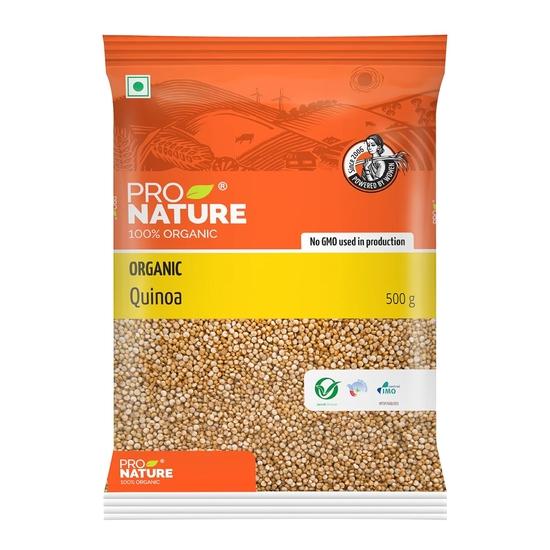 Pro Nature 100% Organic Quinoa, - 500 Gm