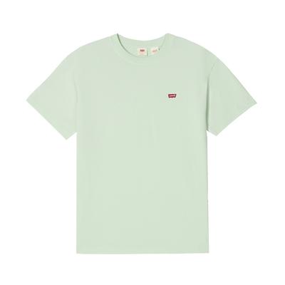 Levis Стандартный Обычный Американский Винтаж Вафельный Повседневный Короткий Рукав Футболка Унисекс Топы 006WY-0002